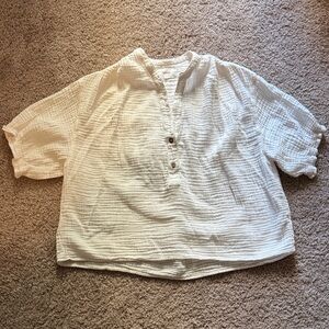 XiRENA Soft Cream Textured Top